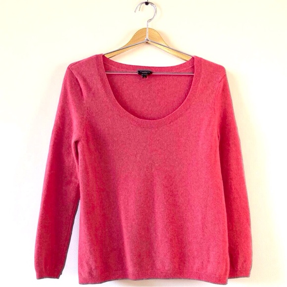 Talbots Sweaters - Talbots Pure Cashmere Pink Sweater L | Old Money Chic